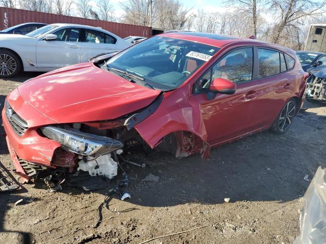 Photo 1 from auction – 2022 SUBARU IMPREZA SP with VIN 4S3GTAM61N3710315