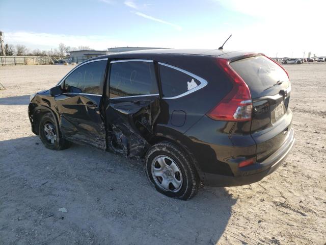 Photo 2 from auction – 2016 HONDA CR-V LX with VIN 2HKRM3H35GH511874