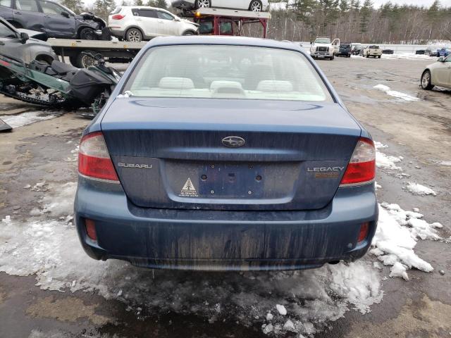 Photo 6 from auction – 2008 SUBARU LEGACY 2.5 with VIN 4S3BL616487205412