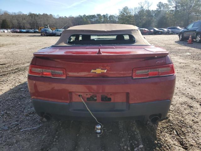 Photo 6 from auction – 2014 CHEVROLET CAMARO LT with VIN 2G1FC3D31E9164886