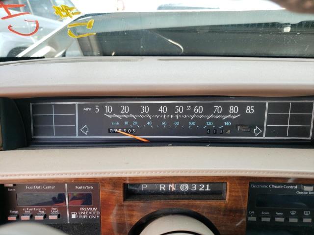 Photo 9 from auction – 1990 CADILLAC DEVILLE with VIN 1G6CD1331L4255642