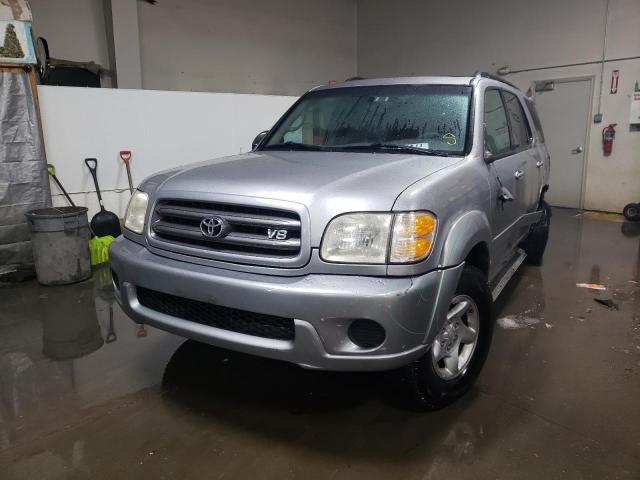TOYOTA SEQUOIA SR 2002 with VIN 5TDBT44A22S058704 - Photo from auction