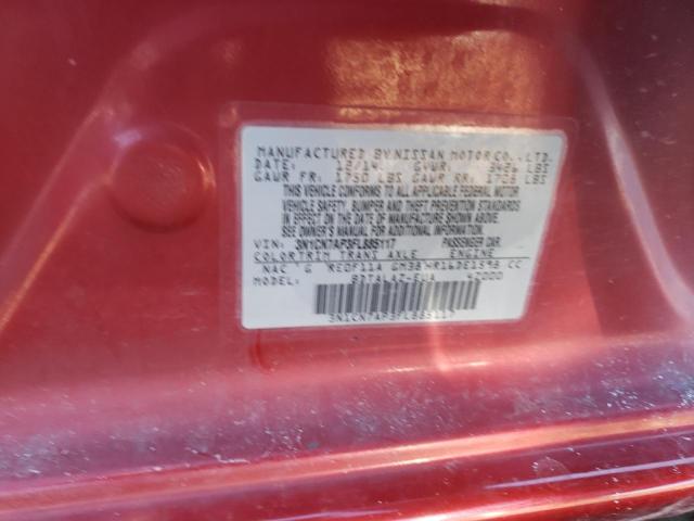 Photo 12 from auction – 2015 NISSAN VERSA S with VIN 3N1CN7AP3FL885117