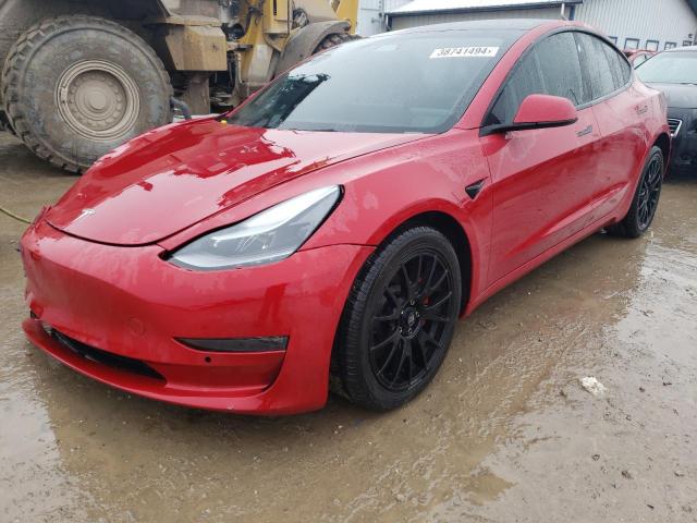 TESLA MODEL 3 2022 with VIN 5YJ3E1EC4NF154355 - Photo from auction