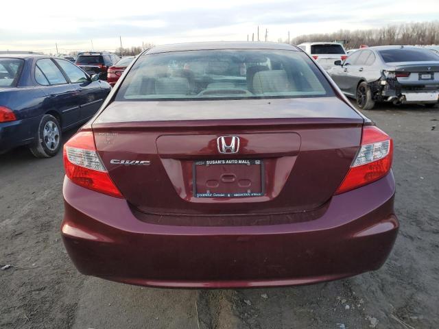 Photo 6 from auction – 2012 HONDA CIVIC LX with VIN 19XFB2F56CE052571