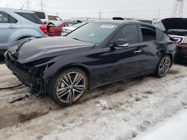 INFINITI Q50 BASE 2014 with VIN JN1BV7AP2EM673454 - Photo from auction