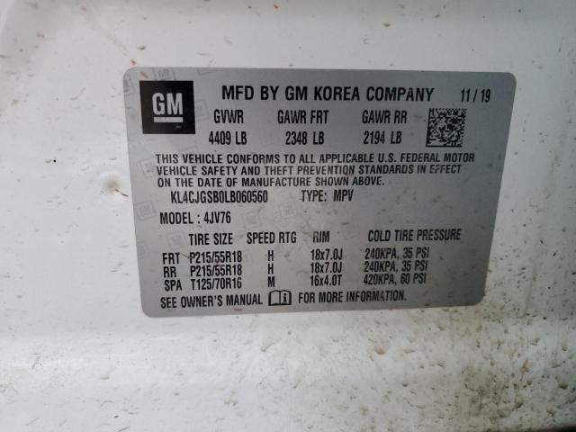 Photo 14 from auction – 2020 BUICK ENCORE ESS with VIN KL4CJGSB0LB060560