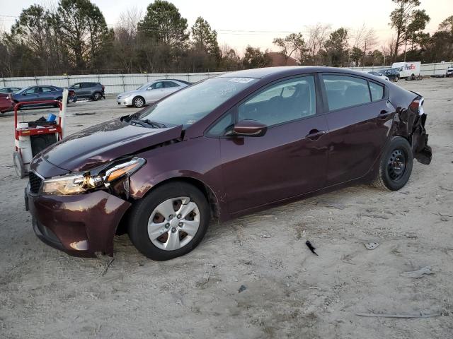 KIA FORTE LX 2017 with VIN 3KPFL4A72HE029927 - Photo from auction