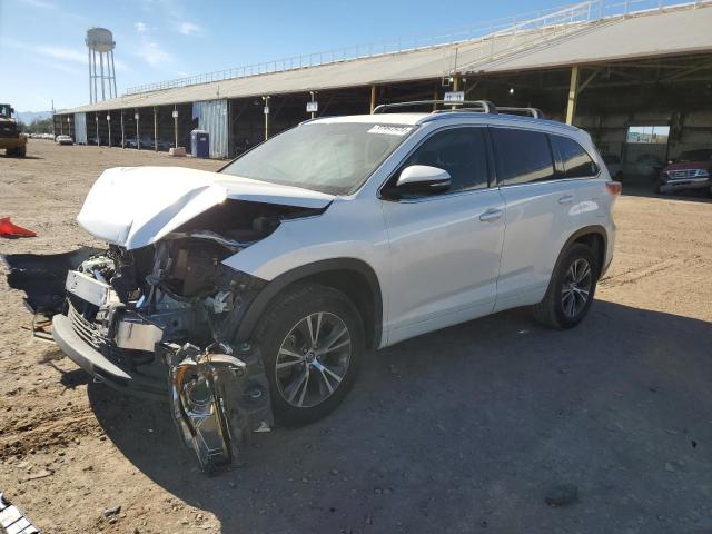 TOYOTA HIGHLANDER 2016 with VIN 5TDKKRFH7GS506419 - Photo from auction