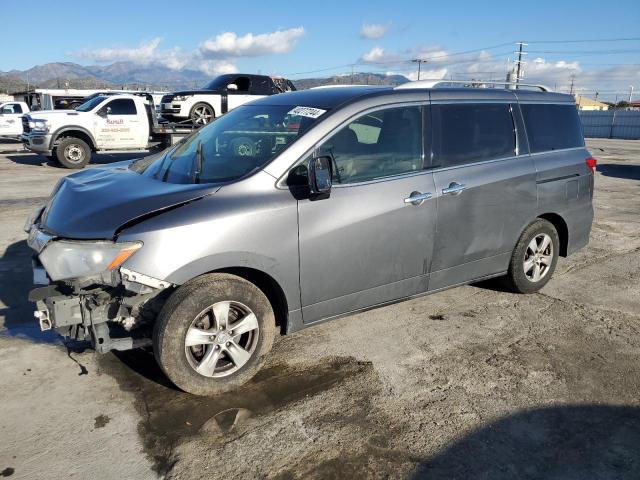 NISSAN QUEST S 2015 with VIN JN8AE2KP1F9123116 - Photo from auction