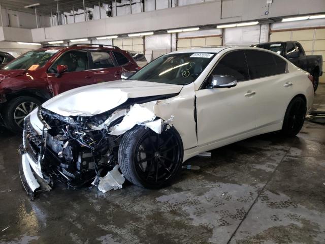 INFINITI Q50 LUXE 2018 with VIN JN1EV7AR3JM431393 - Photo from auction