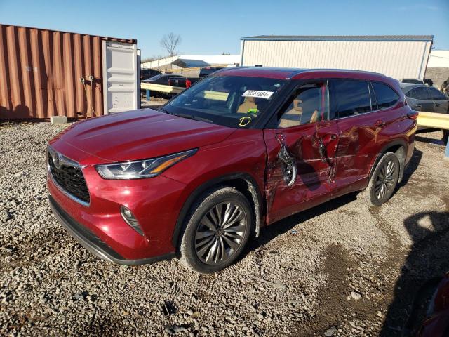 TOYOTA HIGHLANDER 2021 with VIN 5TDFZRBH3MS107411 - Photo from auction