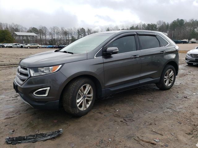 FORD EDGE SEL 2017 with VIN 2FMPK4J90HBB72211 - Photo from auction