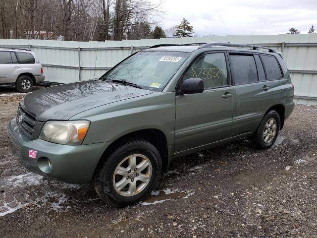 TOYOTA HIGHLANDER 2005 with VIN JTEEP21A550075462 - Photo from auction