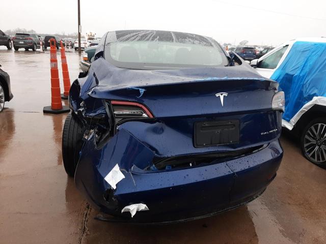 Photo 6 from auction – 2022 TESLA MODEL 3 with VIN 5YJ3E1EB1NF287985