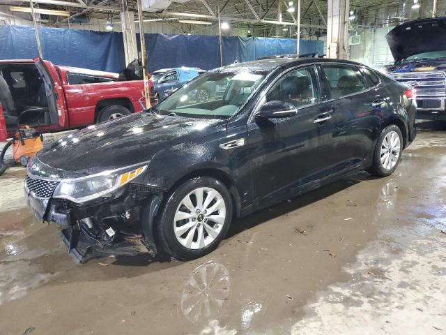 KIA OPTIMA EX 2018 with VIN 5XXGU4L35JG190524 - Photo from auction