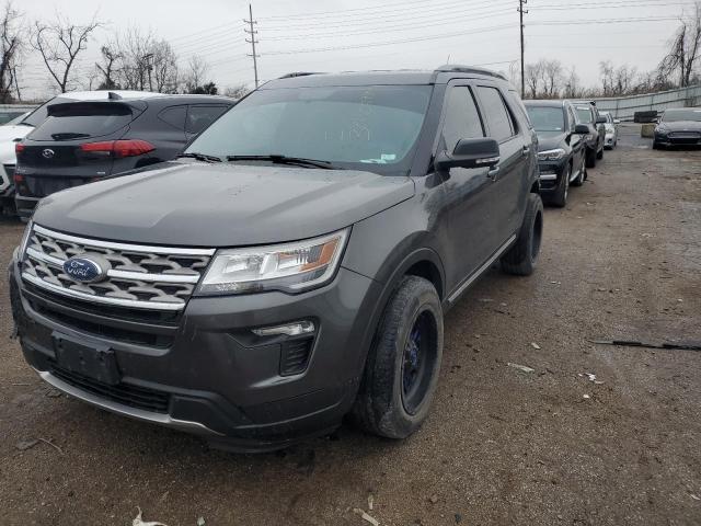 FORD EXPLORER X 2018 with VIN 1FM5K8D8XJGB08600 - Photo from auction