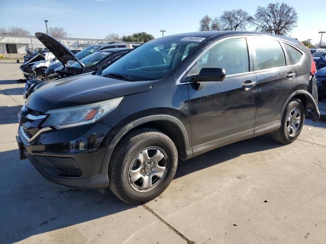HONDA CR-V LX 2015 with VIN 5J6RM4H37FL127542 - Photo from auction