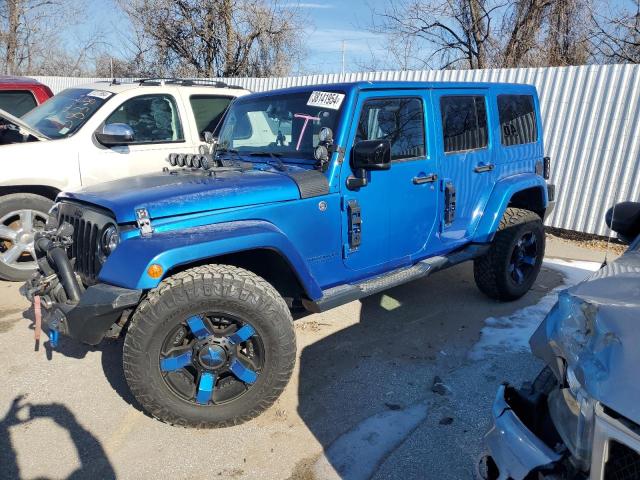 JEEP WRANGLER U 2014 with VIN 1C4BJWEG5EL325067 - Photo from auction