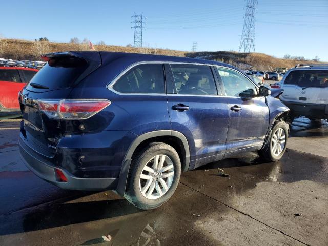 Photo 3 from auction – 2014 TOYOTA HIGHLANDER with VIN 5TDBKRFH4ES033625