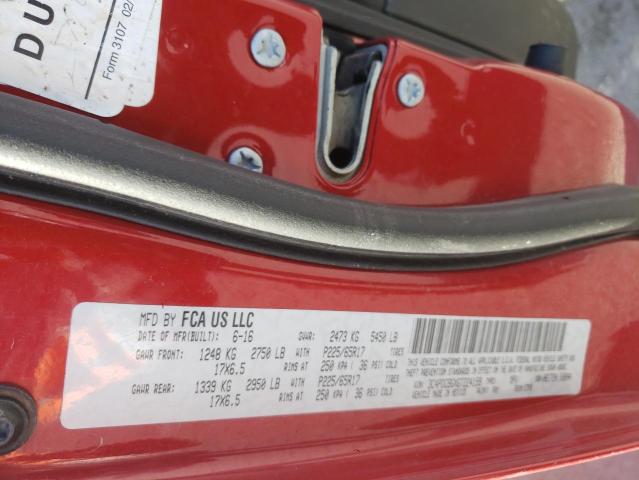 Photo 14 from auction – 2016 DODGE JOURNEY SX with VIN 3C4PDCBGXGT224159