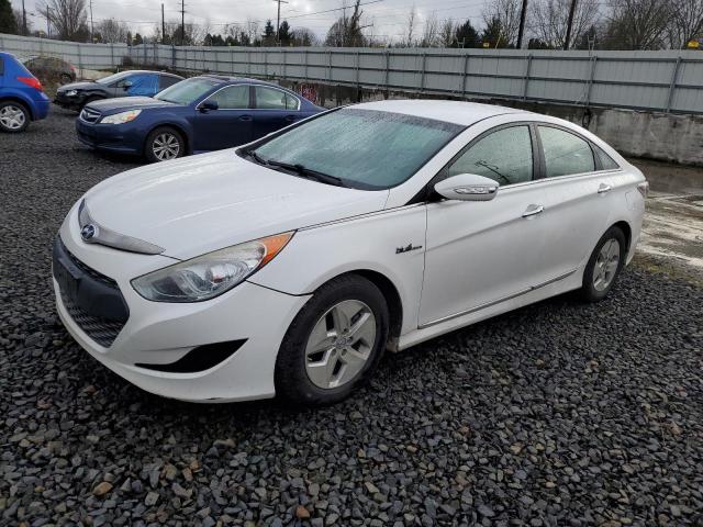 HYUNDAI SONATA HYB 2012 with VIN KMHEC4A45CA035424 - Photo from auction