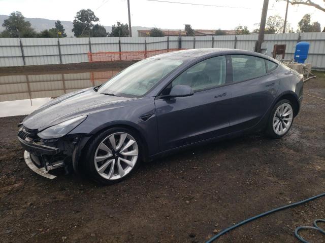 TESLA MODEL 3 2022 with VIN 5YJ3E1EB2NF145743 - Photo from auction