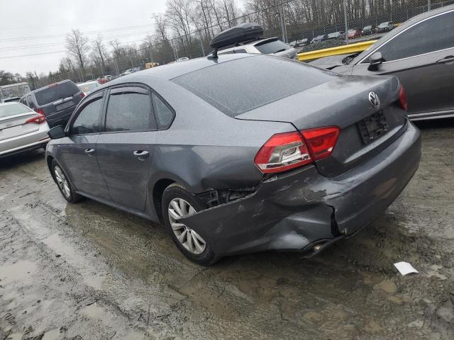 Photo 2 from auction – 2013 VOLKSWAGEN PASSAT S with VIN 1VWAP7A39DC133357
