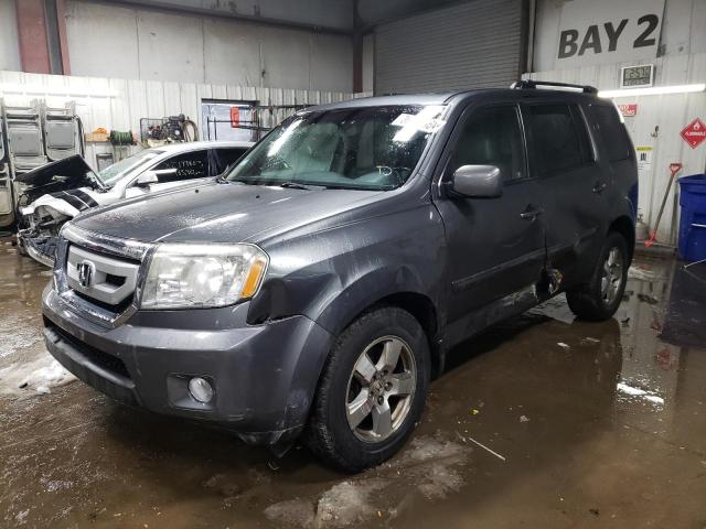 HONDA PILOT EXL 2011 with VIN 5FNYF4H5XBB016610 - Photo from auction