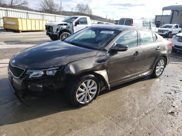 KIA OPTIMA EX 2014 with VIN 5XXGN4A70EG336143 - Photo from auction