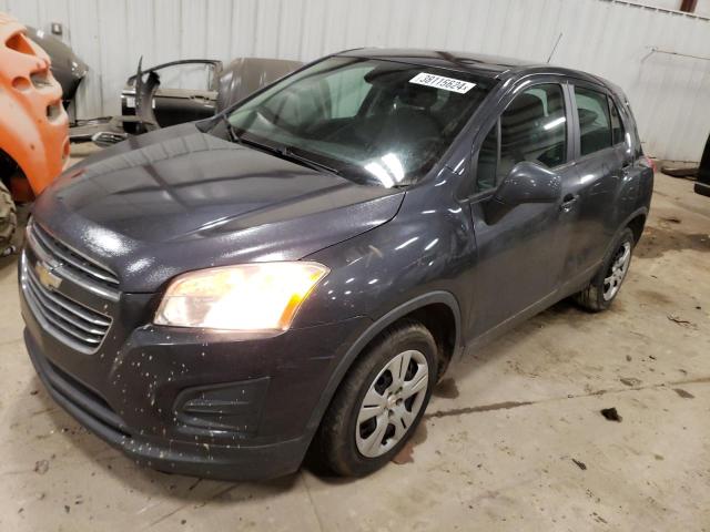 CHEVROLET TRAX LS 2016 with VIN 3GNCJKSB3GL255072 - Photo from auction