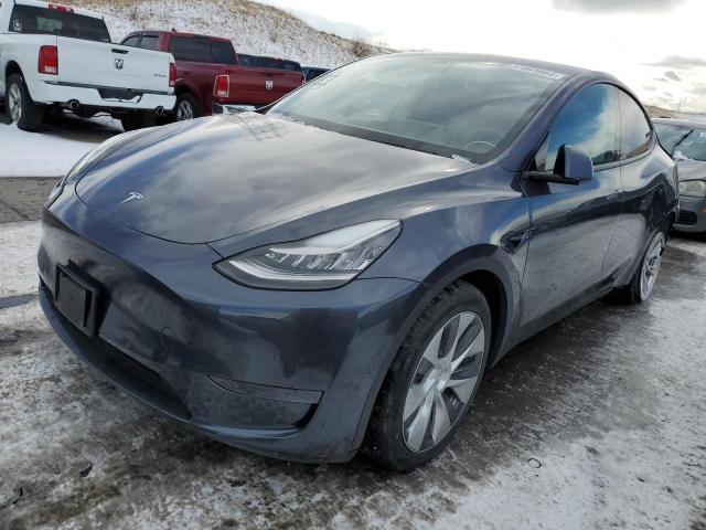 TESLA MODEL Y 2021 with VIN 5YJYGDEE6MF079787 - Photo from auction