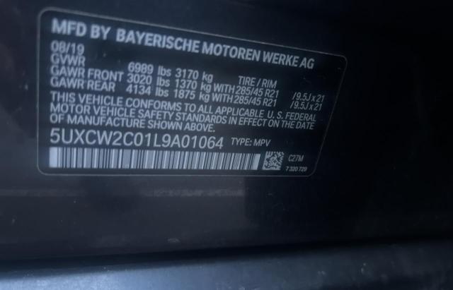 Photo 10 from auction – 2020 BMW X7 XDRIVE4 with VIN 5UXCW2C01L9A01064