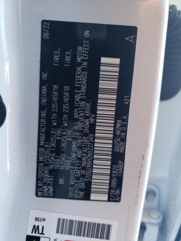 Photo 14 from auction – 2022 TOYOTA HIGHLANDER with VIN 5TDGZRBH2NS227349