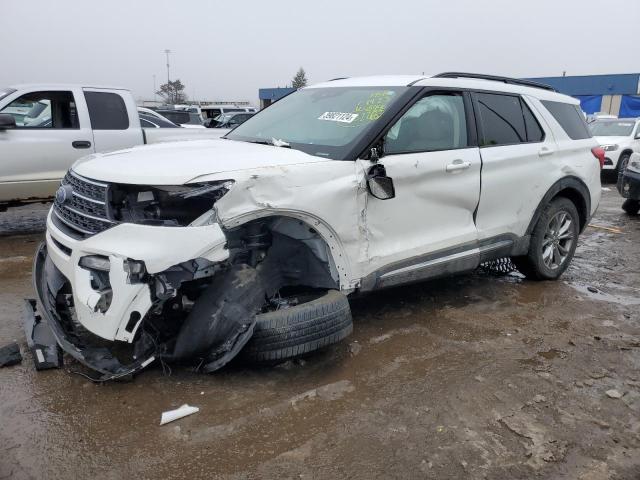 FORD EXPLORER X 2020 with VIN 1FMSK8DH3LGB38446 - Photo from auction