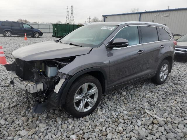TOYOTA HIGHLANDER 2017 with VIN 5TDDZRFH5HS385833 - Photo from auction