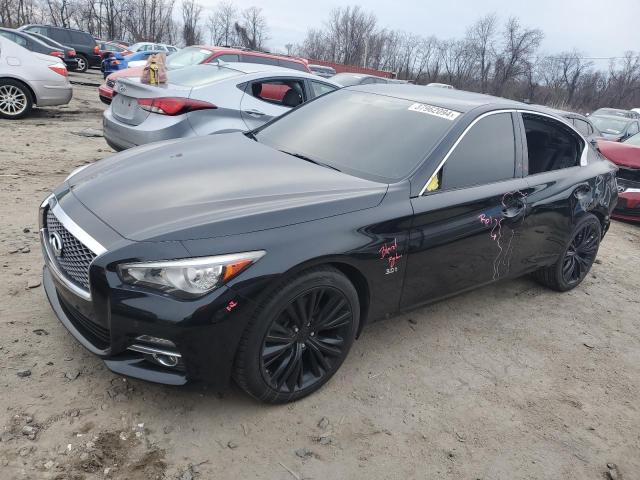 INFINITI Q50 PREMIU 2017 with VIN JN1EV7AR5HM836696 - Photo from auction