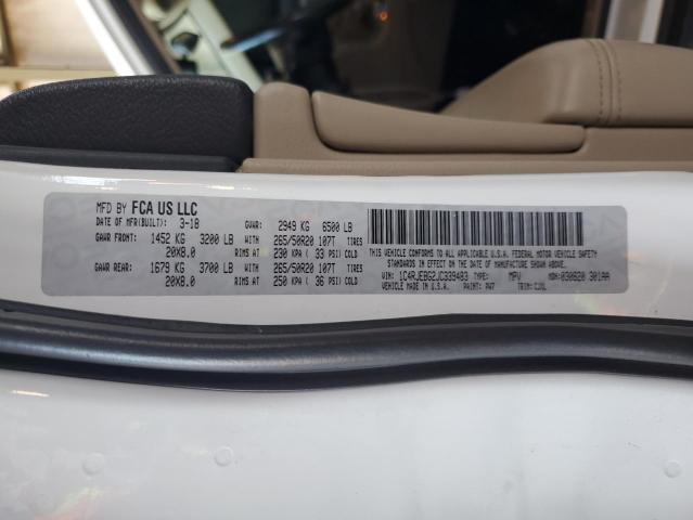 Photo 12 from auction – 2018 JEEP GRAND CHER with VIN 1C4RJEBG2JC339483