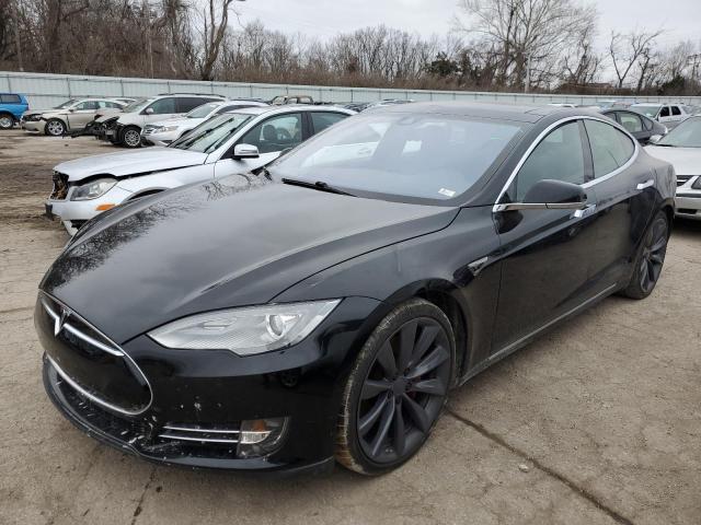 TESLA MODEL S P8 2015 with VIN 5YJSA1H46FF082409 - Photo from auction