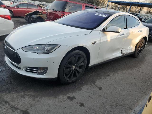TESLA MODEL S 2015 with VIN 5YJSA1E15FF120285 - Photo from auction