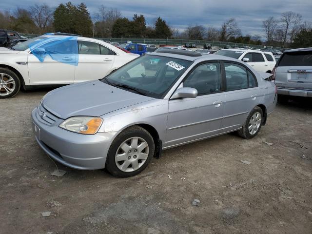HONDA CIVIC EX 2001 with VIN 1HGES26771L033157 - Photo from auction