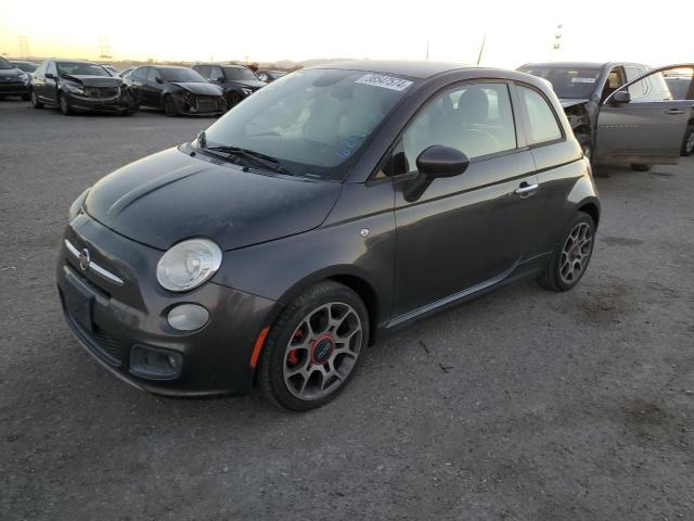 FIAT 500 SPORT 2015 with VIN 3C3CFFBRXFT624544 - Photo from auction
