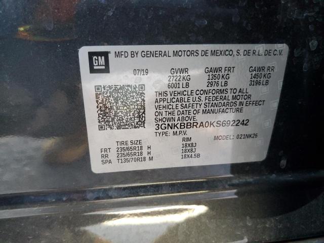 Photo 14 from auction – 2020 CHEVROLET TRAVERSE L with VIN 1GNERFKW4LJ289129