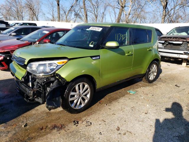 KIA SOUL + 2018 with VIN KNDJP3A58J7901721 - Photo from auction