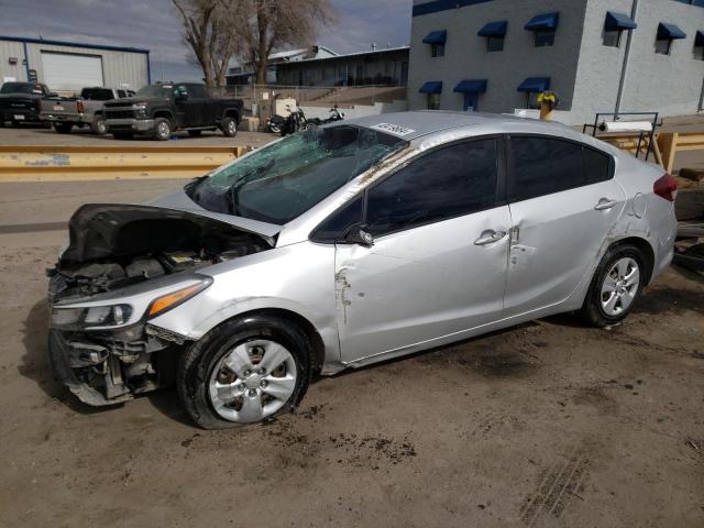 KIA FORTE LX 2018 with VIN 3KPFK4A78JE276619 - Photo from auction