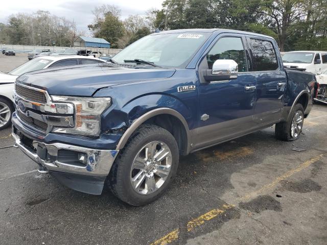 FORD F150 SUPER 2018 with VIN 1FTEW1E50JFA68196 - Photo from auction