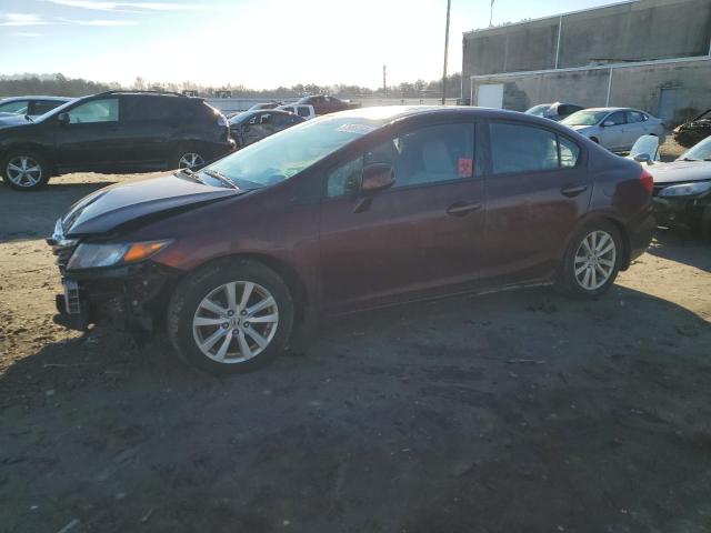 HONDA CIVIC EX 2012 with VIN 2HGFB2F80CH546540 - Photo from auction