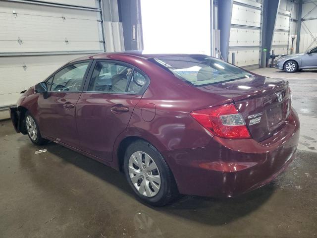 Photo 2 from auction – 2012 HONDA CIVIC LX with VIN 2HGFB2F58CH575421