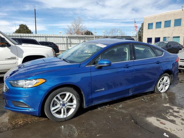 FORD FUSION SE 2018 with VIN 3FA6P0LU6JR109980 - Photo from auction