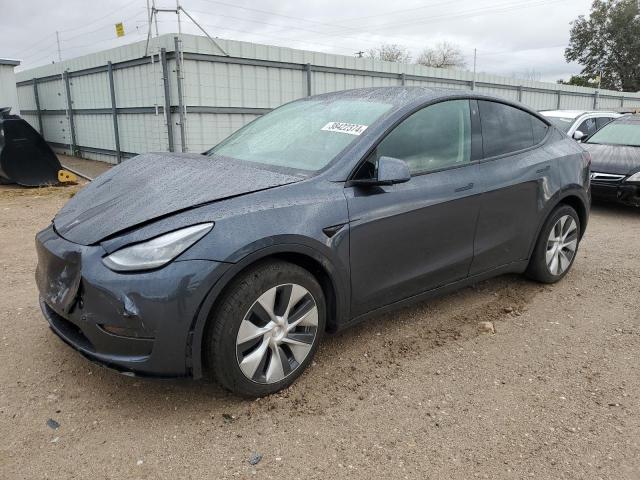 TESLA MODEL Y 2021 with VIN 5YJYGDEE6MF090790 - Photo from auction